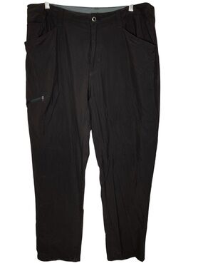 Patagonia Quandary Pants Outdoor Hiking Black Nylon Stretch Men's Waist 40